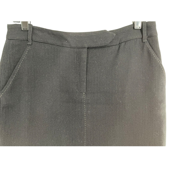 MAX STUDIO SPECIAL EDITION BLACK ZIP FRONT SKIRT - Picture 3 of 10